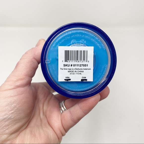 STARBUCKS Color Changing LIMITED EDITION Blue Siren Mermaid Tumbler - Picture 9 of 9